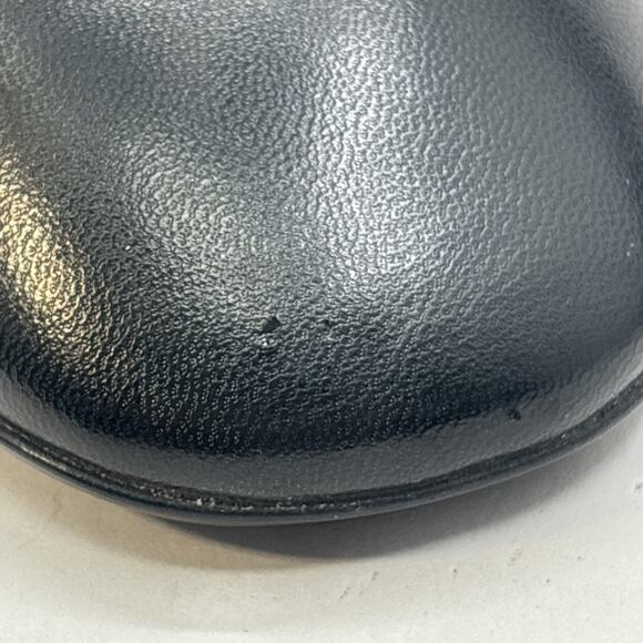 Vintage Prada Leather Pumps Made In Italy Black Women's High Heels Sz (41EUR) - Picture 8 of 9